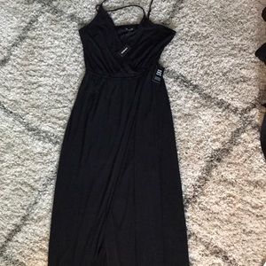 Long black dress